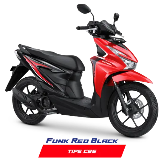 Honda Beat - Funk Red Black