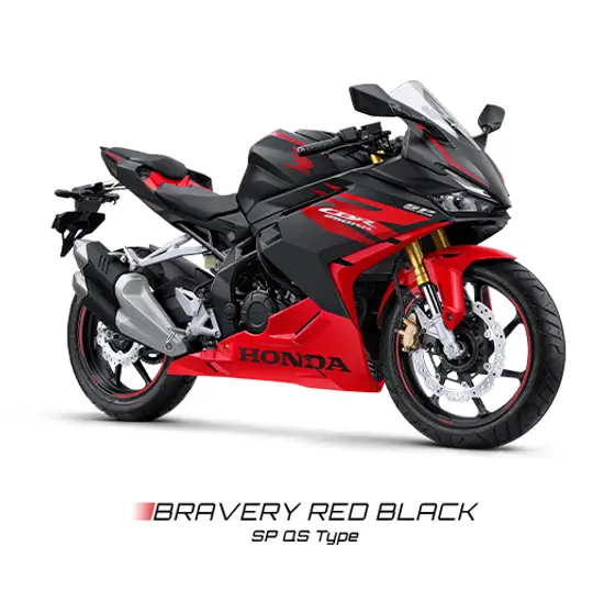 CBR250RR - Varian Bravery Red Black